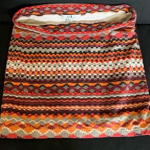 Patterned Penciled Skirt